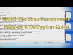 hhoo file virus removal how to