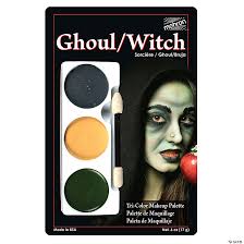 mehron witch tri color palette makeup