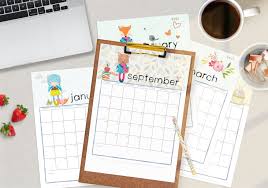 19 templates to download and print. Your Free 2021 Printable Monthly Calendar The Party Bloc