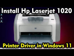 install hp laserjet 1020 printer driver