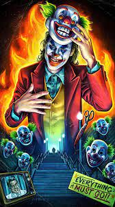 Joker Mask Movie Art 4K Wallpaper #3.2277