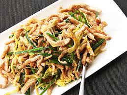 Image result for Egg Noodles With Whole Chinese Chives And Lean Pork