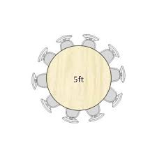 Fanciful Round Table For 10 Size Guide Wedding Or Party