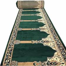 green washable janamaz prayer carpet