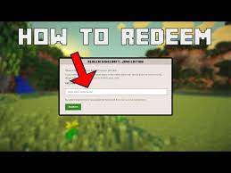 how to redeem code for minecraft java