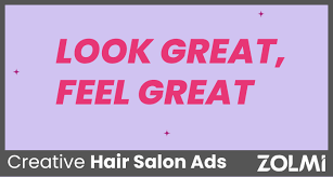 creative hair salon ads for 2024