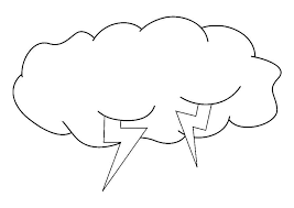 Contest will end on the 1st of february. Online Coloring Pages With Coloring Cloud With Thunderstorm Cloud