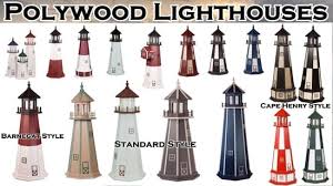 lawn lighthouses and lighthouse
