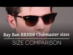 Ray Ban Rb3016 Clubmaster Size Comparison Sunglasses Review Smartbuyglasses