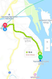 from seoul to nami island by car