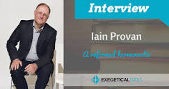 Interview with Iain Provan about a reformed Hermeneutic ...