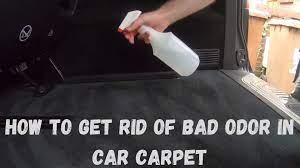 bad odor in car carpet