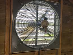 Install A Commercial Wall Exhaust Fan