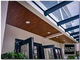 Roof Edge Wood Ceiling Panel Maze Concept