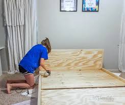 Build A Modern Platform Bed For 125