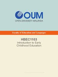 Website listing early childhood education jobs in malaysia: Hbec1103 Bi Introduction To Early Childhood Education Early Childhood Education Educational Assessment
