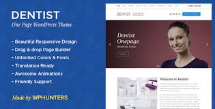 Download Dentist V 4 9 Dental One Page Wordpress Theme