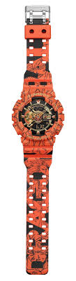 The design of the band is based on letters that spell the words dragon ball, which are decorated with images of son goku as he grows and progresses through his training. Dragon Ball Z Teams With Casio For G Shock Timepiece Cbr
