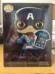 Funko Pop Avengers Endgame Collectors Box Captain America