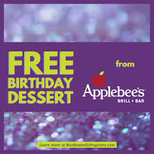 applebee s free birthday gift best