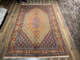 persian handmade wool rug 8 10 x 5 6 ft