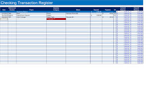 Excel Checking Account Reconciliation Template Create A