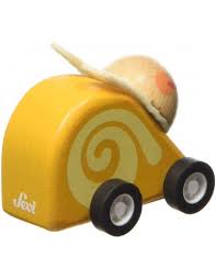sevi wooden snail with back charge