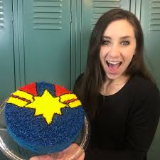 See more ideas about marvel cake, cake, avenger cake. Captain Marvel Shag Rug Cake Popcorner Reviews