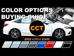 2022 Honda Civic Color Options