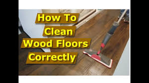 how to clean wood floors laminate
