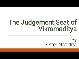the judgement seat of vikramaditya by