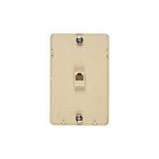 Allen Tel Wall Phone Jack With 2