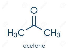 Acetone Solvent Molecule Organic Solvent Used In Nail Polish
