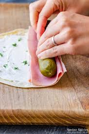 ham and pickle roll ups recipe