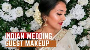 indian wedding guest hair and makeup