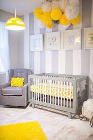 Grey And Yellow Nursery Decor Ideas