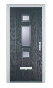 Grey Modern Composite Door Made To