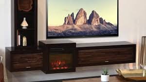woodwaves floating tv stand fireplace