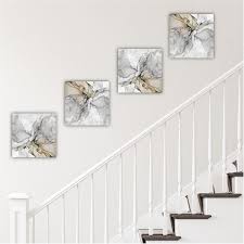 stairway wall decor set abstract wall