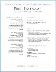 Sample Resume Template Download Resume Templates For Free Download