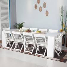 50 uniquely modern dining chairs 50. Plywood Rectangular Table White Wooden Folding Dining Table Set Rs 30000 Set Id 22062387691