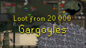 I show you how to do this using a melee based setup. Osrs Loot From 20 000 Gargoyles Afk Guthans Youtube