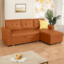 leather sectional sleeper sofas foter