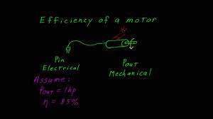calculating motor efficiency you