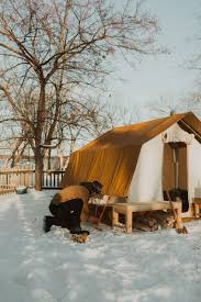 sauna tent snowtrekker canvas tents
