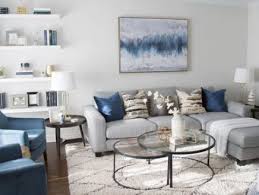 50 trendy living room blue gold grey