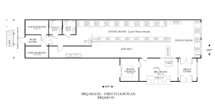 floor plans bbq house bbq040105