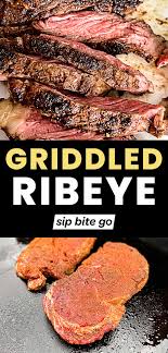how to griddle ribeye steaks traeger