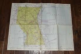 1943 Shreveport Area Sectional Aeronautical Chart Pilot Map