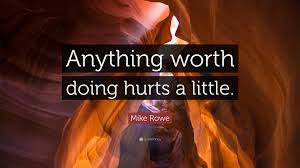 Whatever is worth doing at all is worth doing well. Mike Rowe Quote Anything Worth Doing Hurts A Little